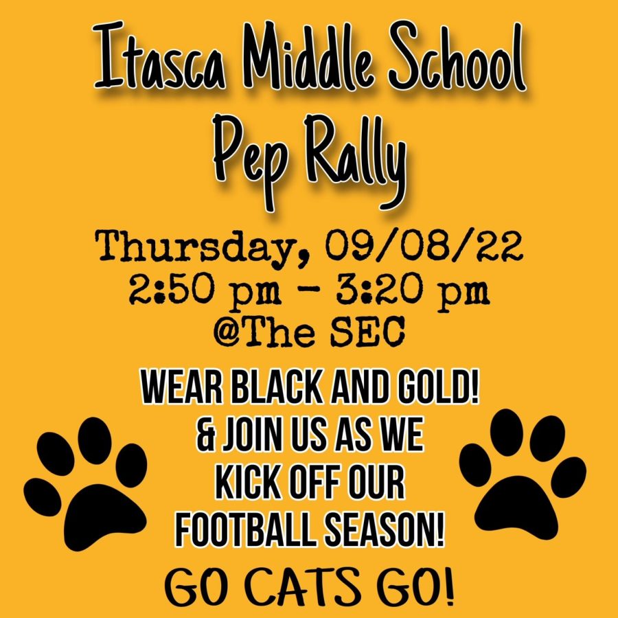 Itasca Middle School Pep Rally!!!