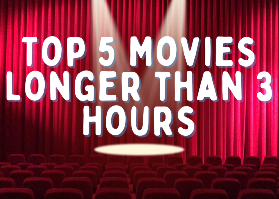 Top 5 Movies Longer than 3 Hours