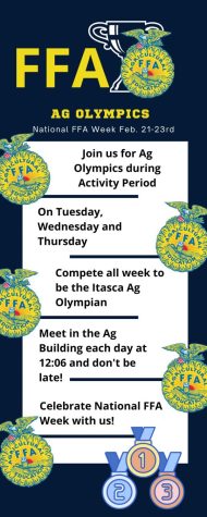 Get Ready for Itasca National FFA Week February 20-24th