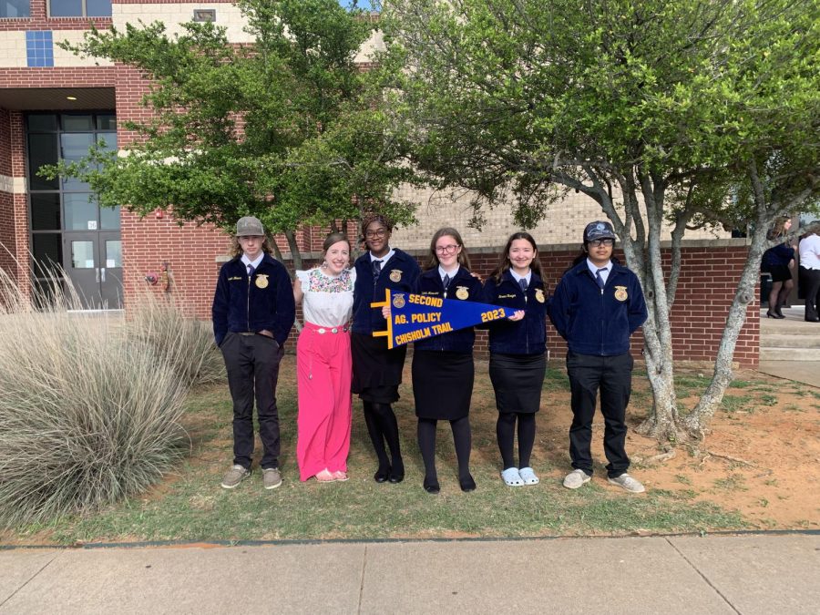 Itasca FFA Competes at Chisholm Trail District Convention