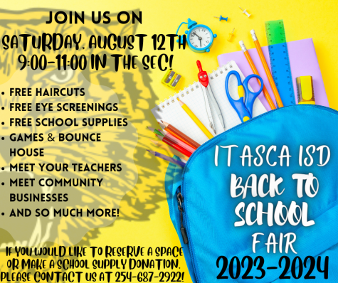 2023-2024 Itasca ISD Back-to-School Fair!