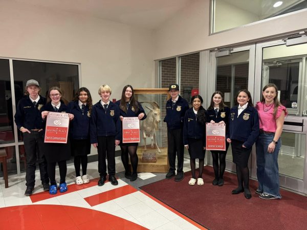 Itasca FFA Attends First Public Speaking Contest of the Season