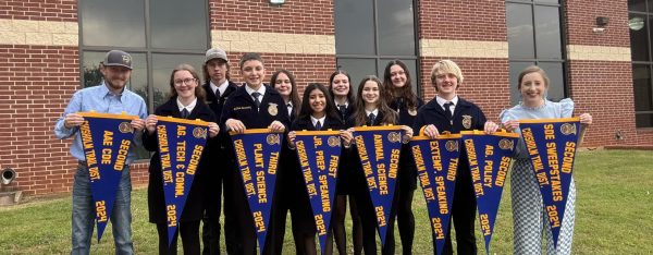Itasca FFA Competes at District Speaking Contest