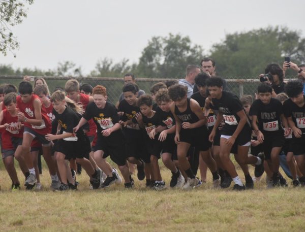 Itasca Cross Country JH meet in Convington,Tx