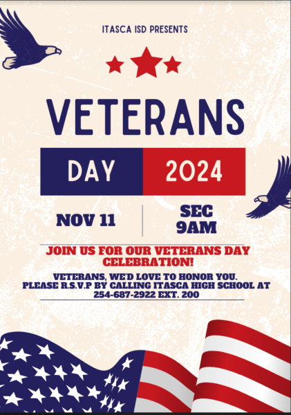 Veteran's Day at Itasca ISD