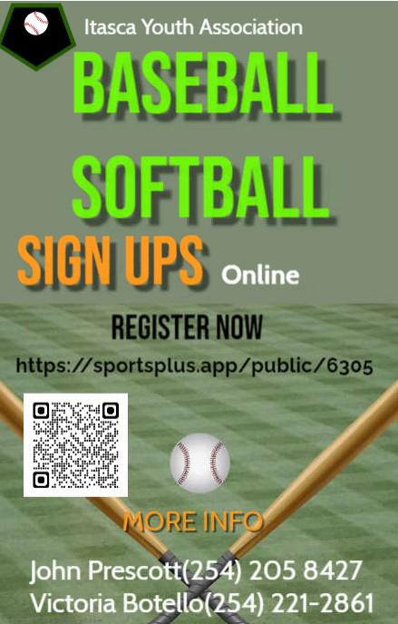 Softball & Baseball Sign Ups!