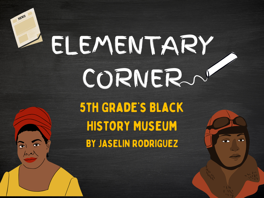 Elementary Corner: Fifth Grade's Black History Museum!