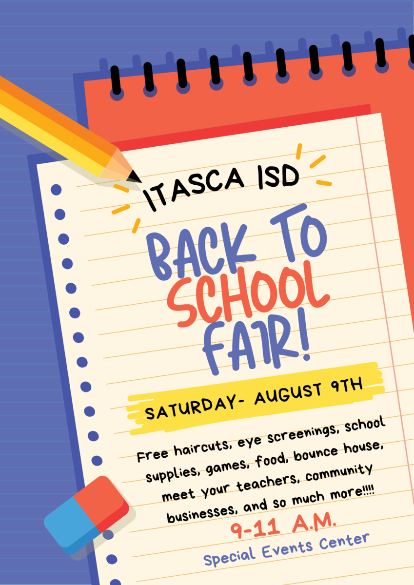 Back to School Fair- August 9th from 9-11 A.M.
