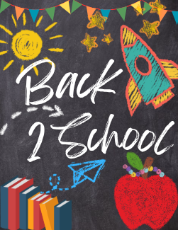 BACK 2 SCHOOL!