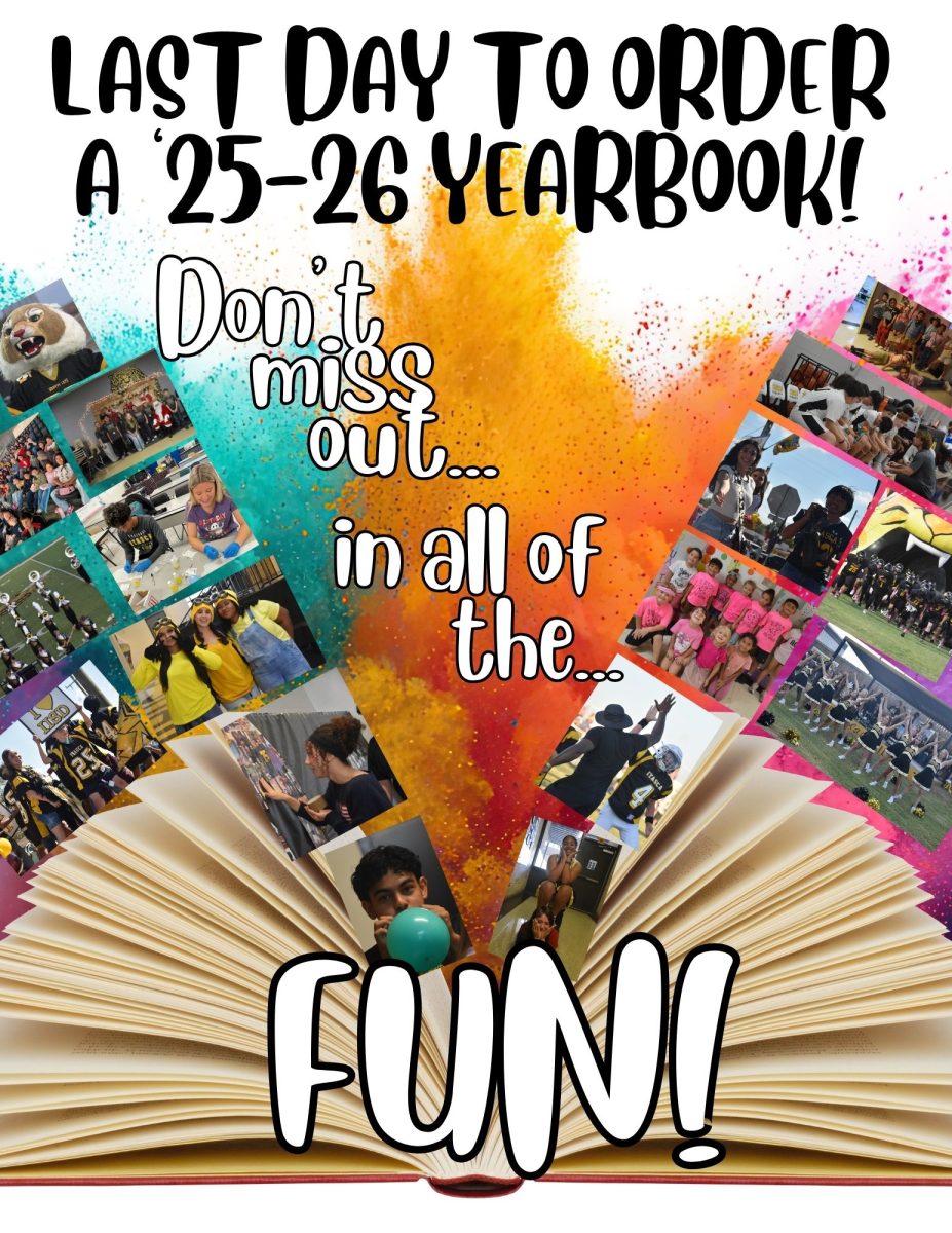 Today is the Last Day to Purchase a Yearbook!